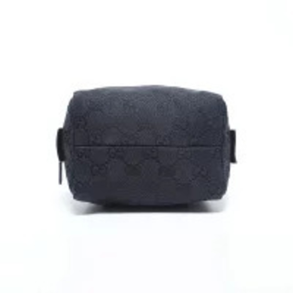 Gucci GG Canvas Clutch Boston Handbag Black - Picture 8 of 13